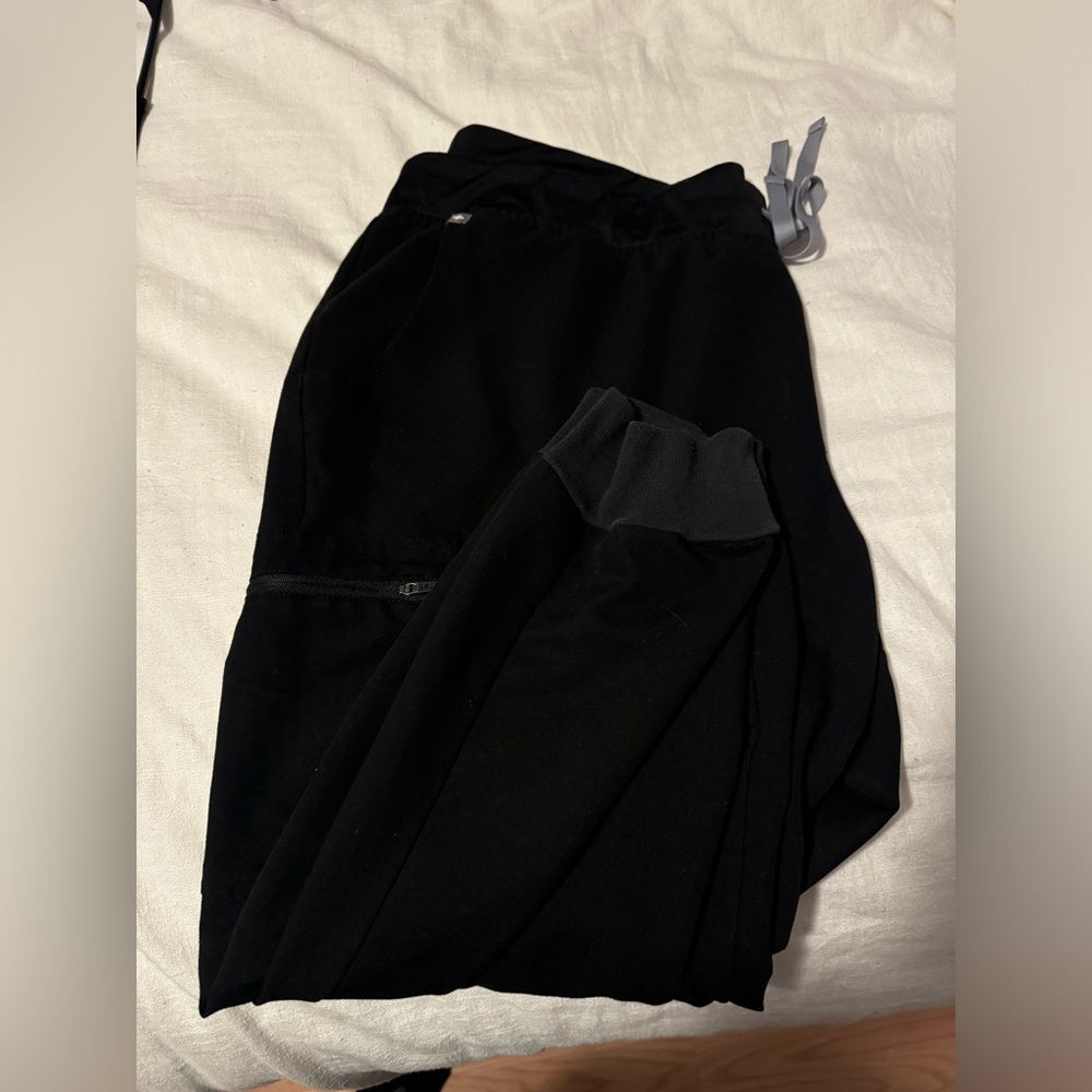 Figs Black Jogger Pants